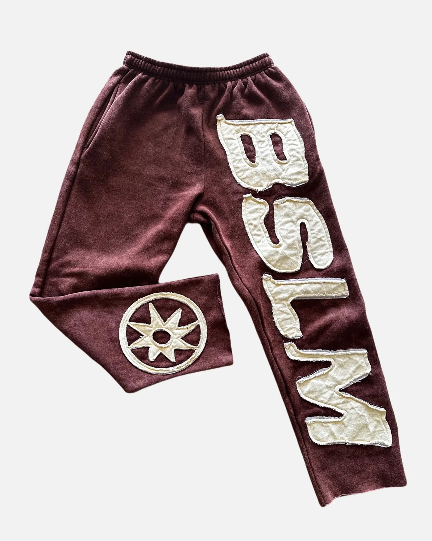 BSLM patched Sweatpants