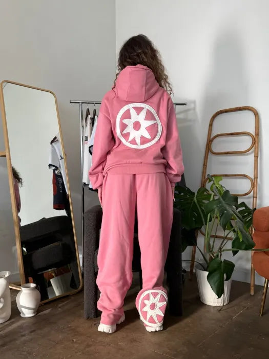 BSLM patched Sweatpants
