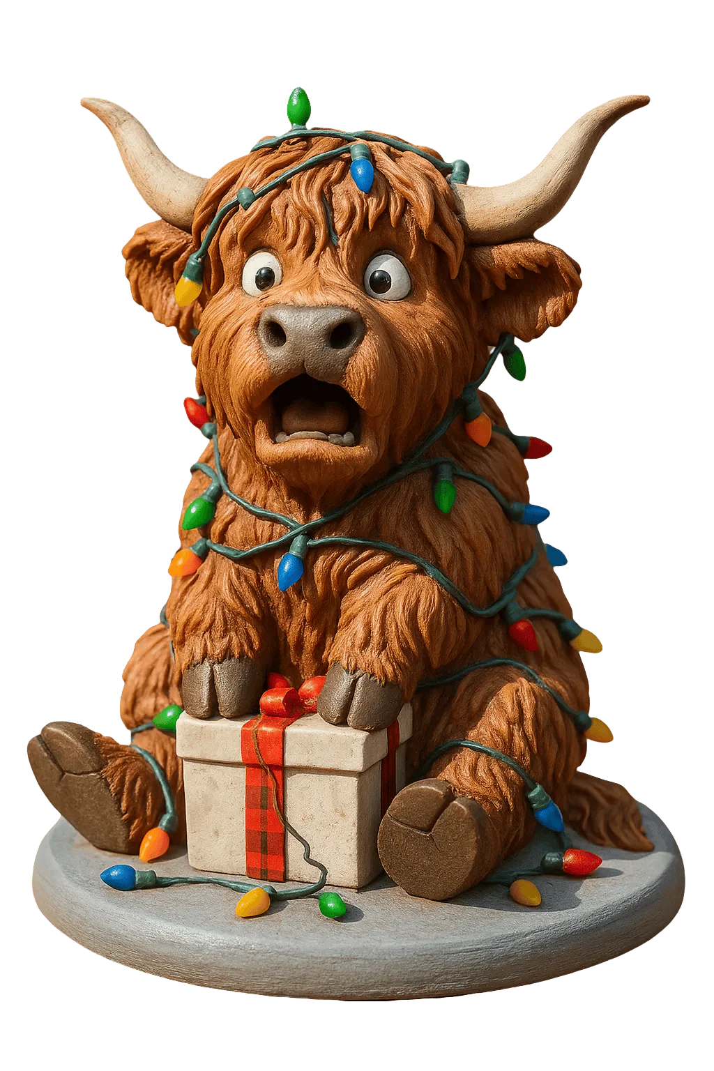 Highland Cow Christmas Calendar