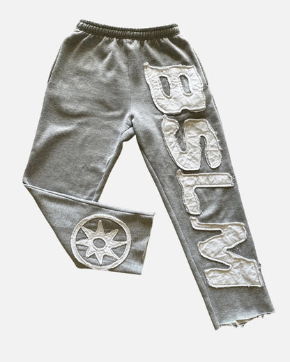 BSLM patched Sweatpants