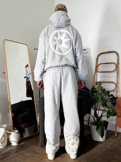 BSLM patched Sweatpants