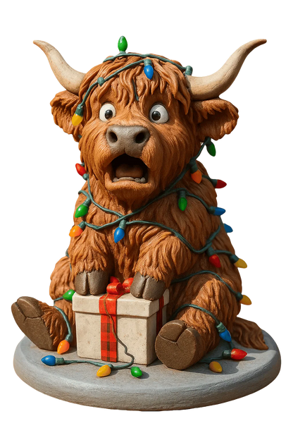 Highland Cow Christmas Calendar