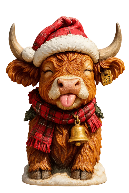 Highland Cow Christmas Calendar