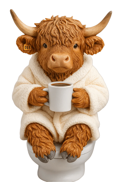 Highland Cow Christmas Calendar