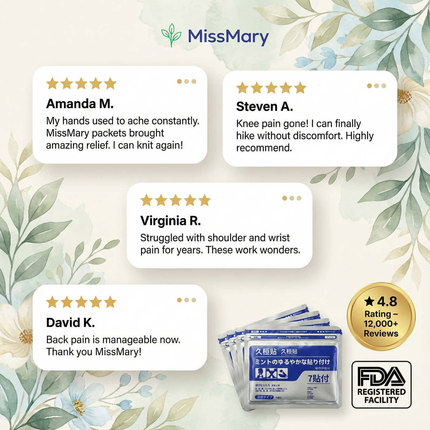 Kampo Japanese Pain Patch