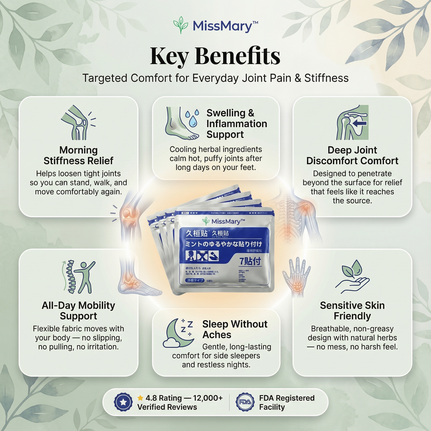 Kampo Japanese Pain Patch